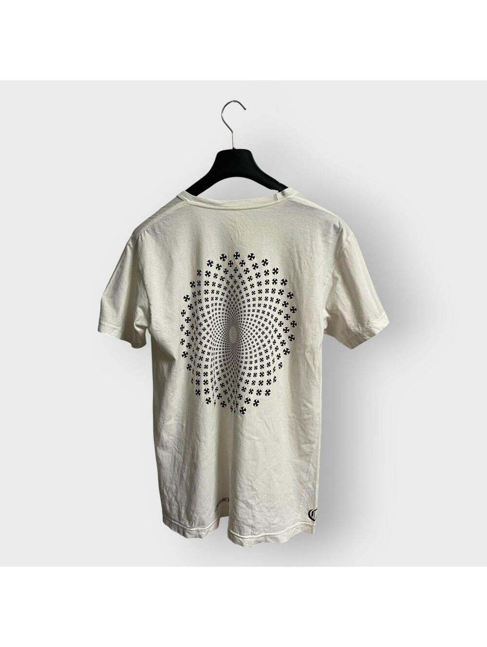 RARE! Chrome Hearts Drone Crosses T-Shirt White